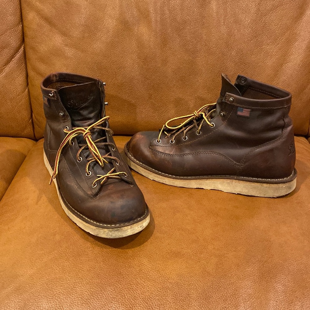 Danner Bull Run Boots, 6” Cristy, Brown, Size 11